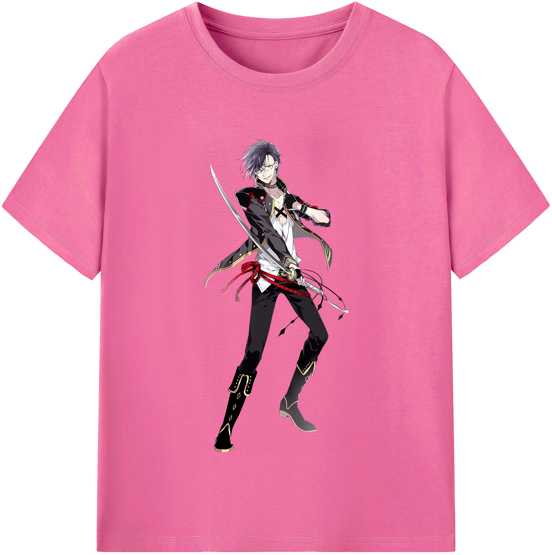 （画像用） 刀剣乱舞 Touken Ranbu レディースカジュアルプリントTシャツ（綿100％）